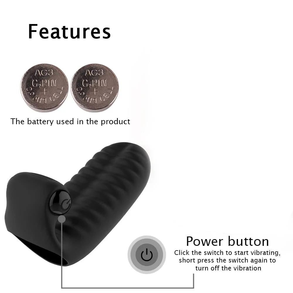 Intimate Finger Sleeve Vibrator