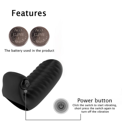 Intimate Finger Sleeve Vibrator