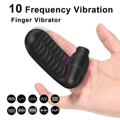Intimate Finger Sleeve Vibrator